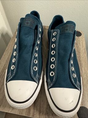 Converse Chuck Taylor All Star Slip-On Teal Blue US Men 9.5